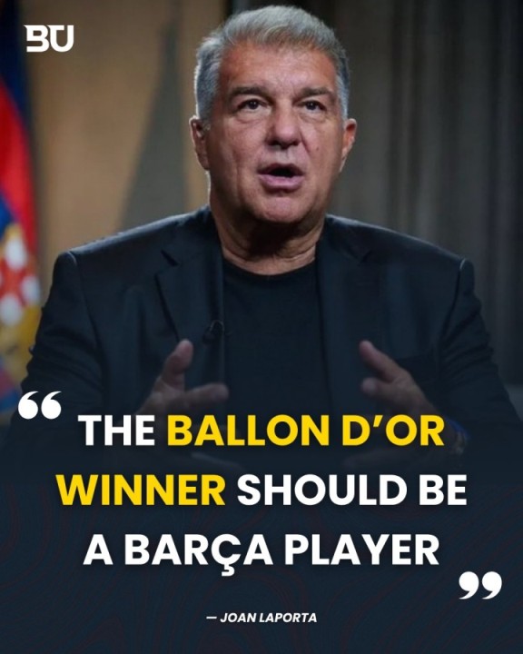 拉波尔塔：金球奖应颁给巴萨球员，亚马尔身上有金球得主的特质